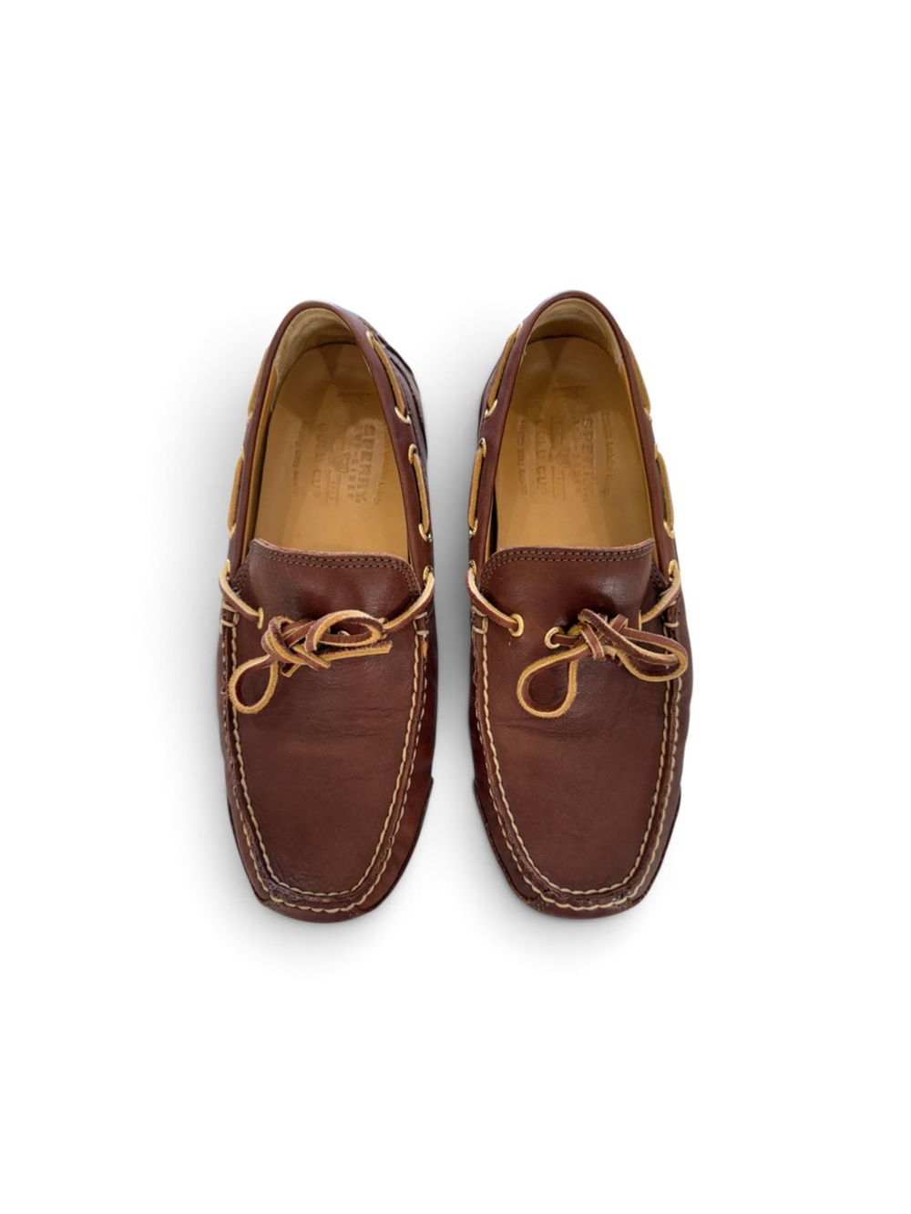 Sperry Gold Cup Harpswell Leather Drivers Size 8.5